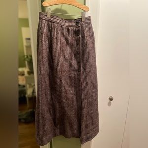 Vintage Christian Dior Separates Wool Pencil Skirt 4